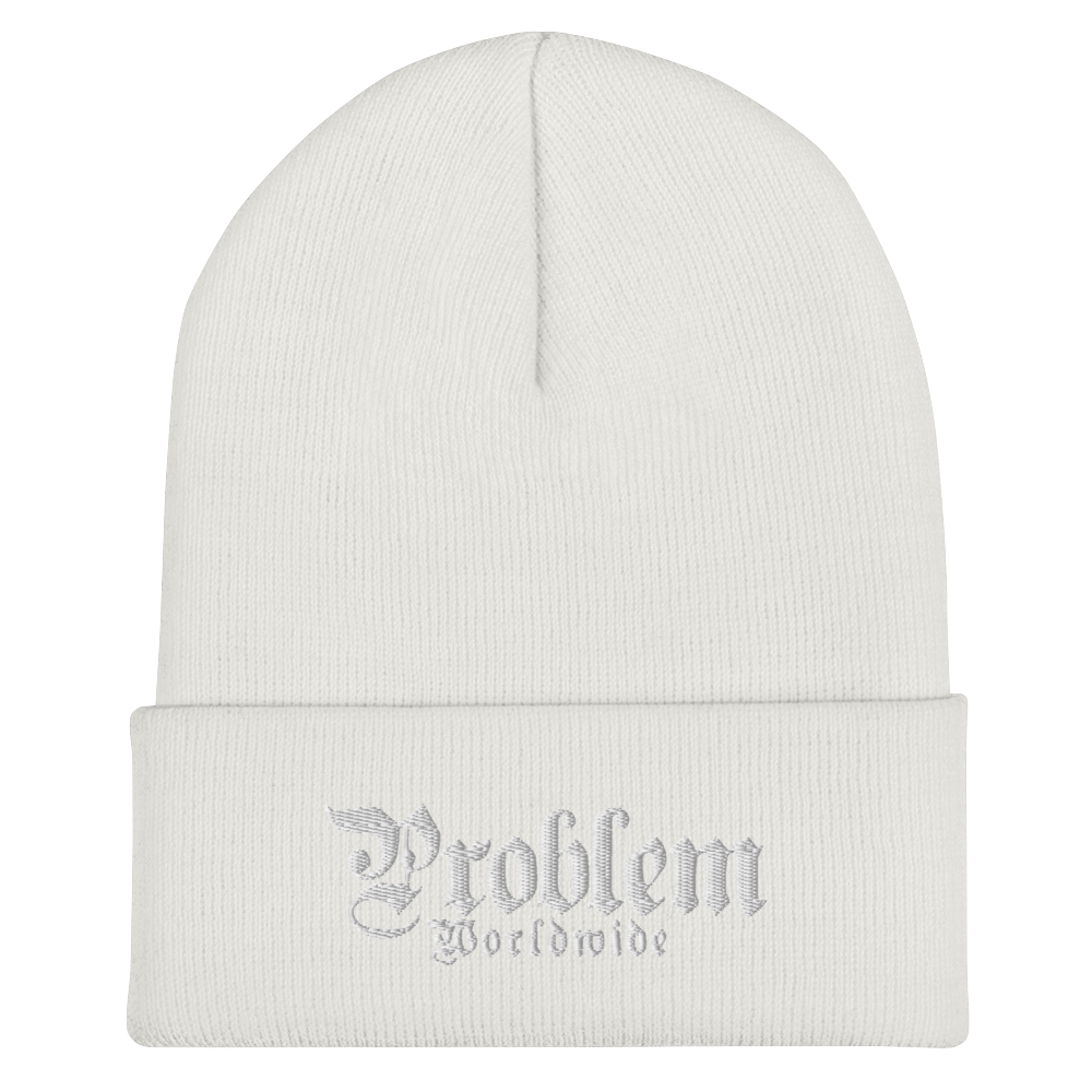 Cuffed Beanie White